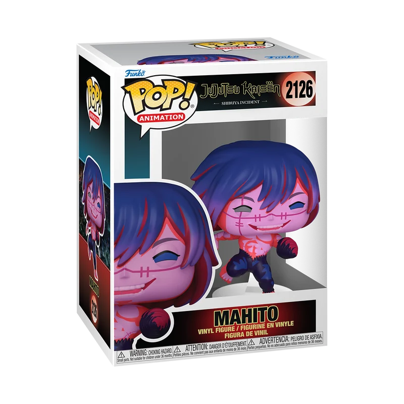 Funko Pop Mahito con Taladro Jujutsu Kaisen