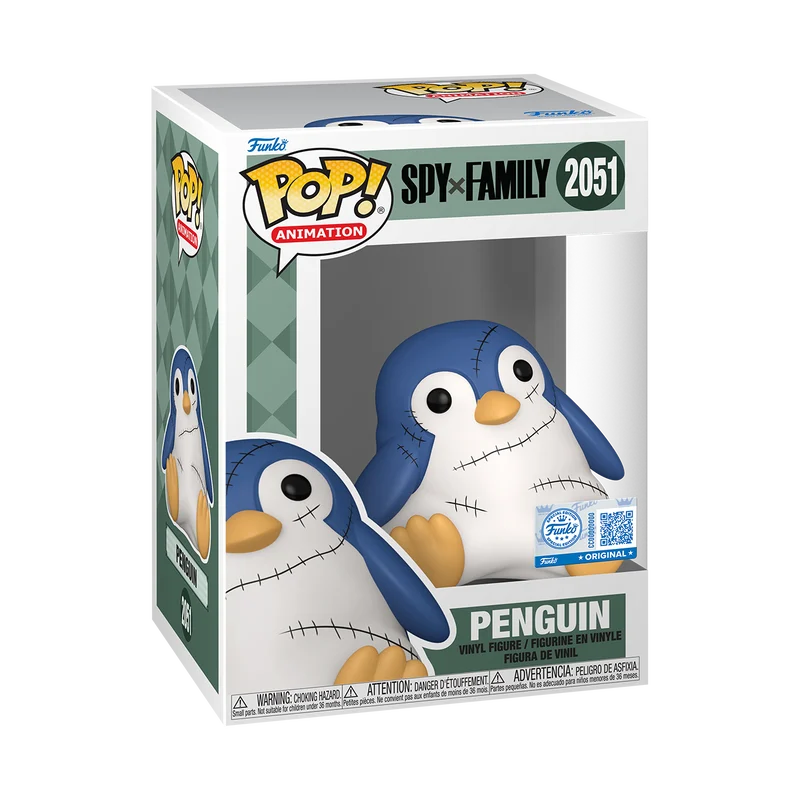Funko Pop Pingüino con Puntadas Spy x Family
