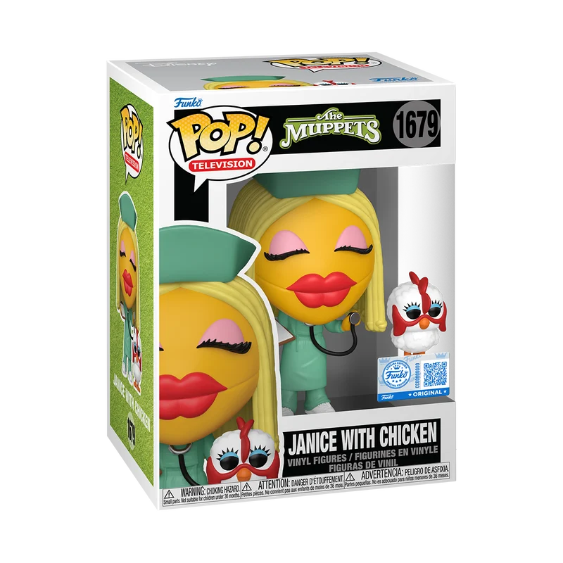 Funko Pop Janice con Pollo: Colección Disney