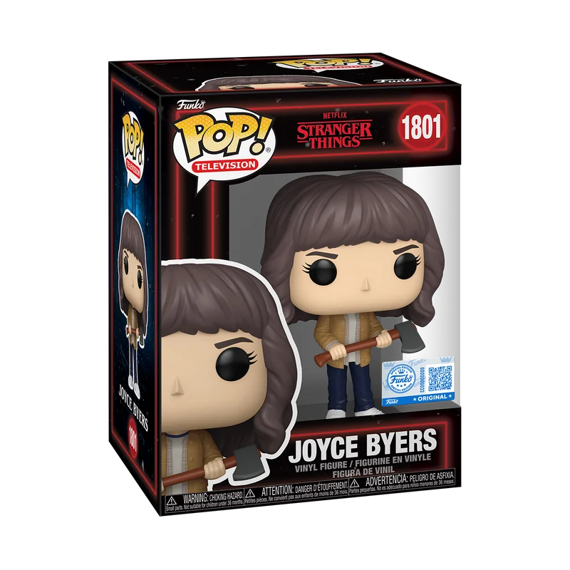 Funko Pop Joyce Byers con Hacha: Stranger Things