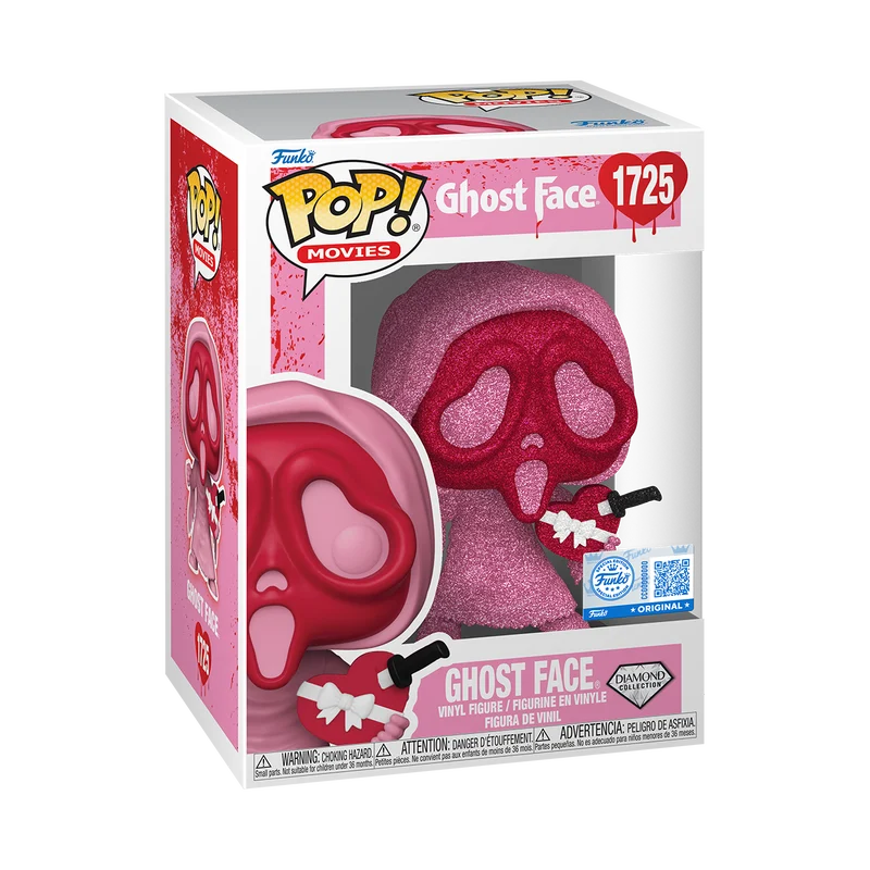 Funko Pop Ghost Face San Valentín Diamante